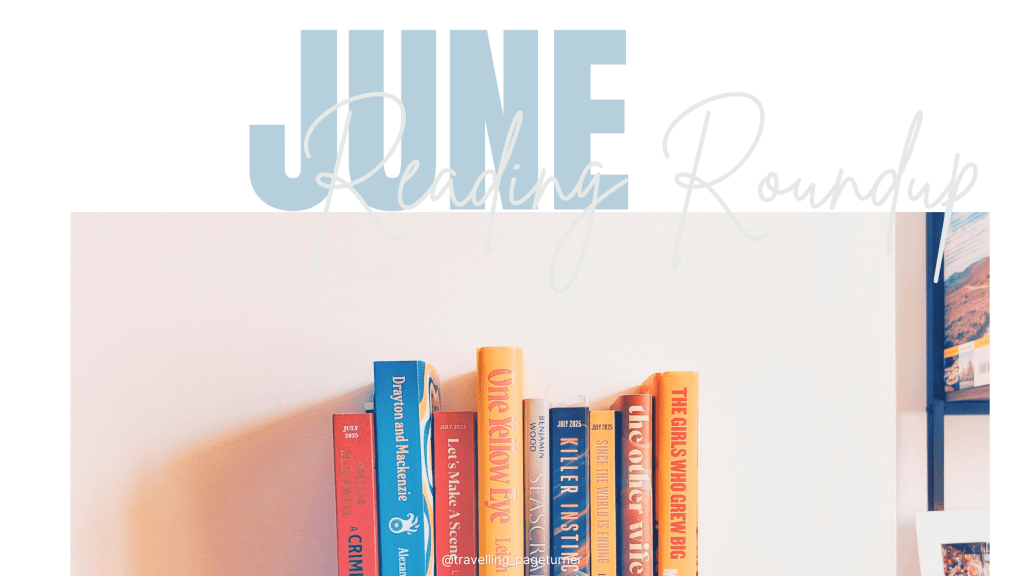 June Reading Roundup Blog Header